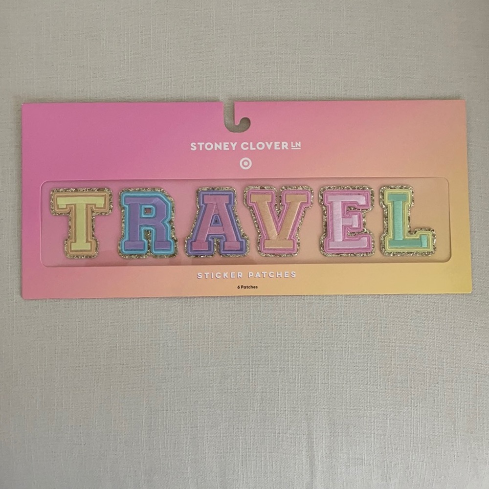 NWT Stoney Clover Lane x Target TRAVEL patches